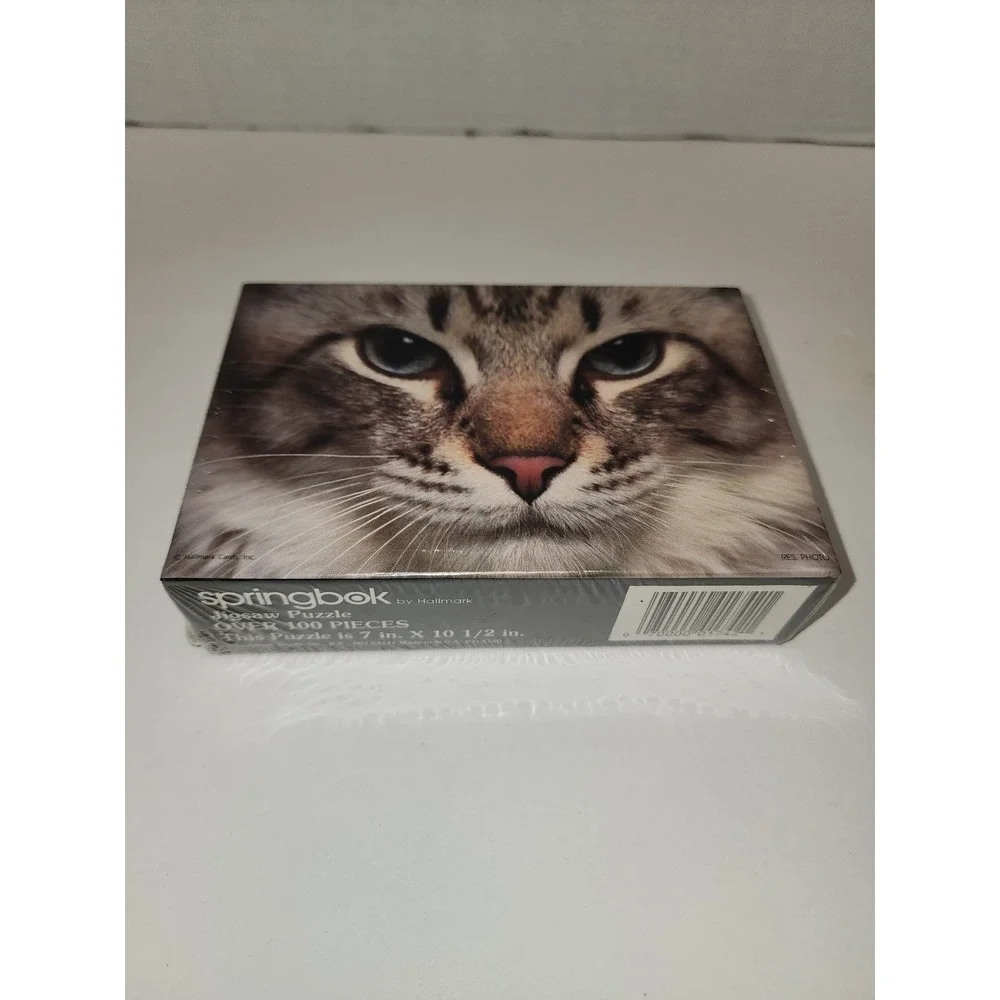 Vintage NOS New Springbok‎ Hallmark Kitten Puzzle What's Mew?